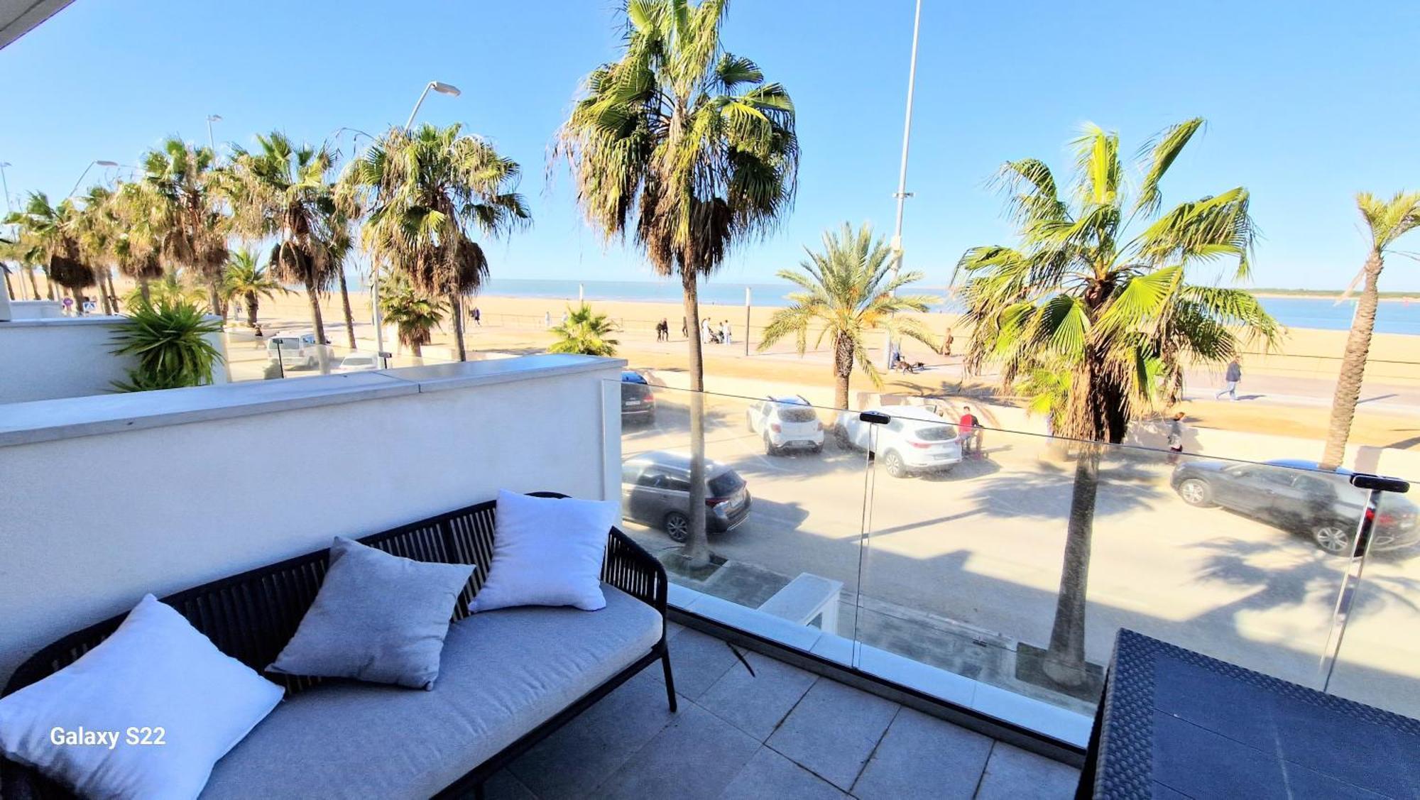 Апартаменти Boutelou Playa Con Vistas Al Mar Санлукар-де-Баррамеда Екстер'єр фото
